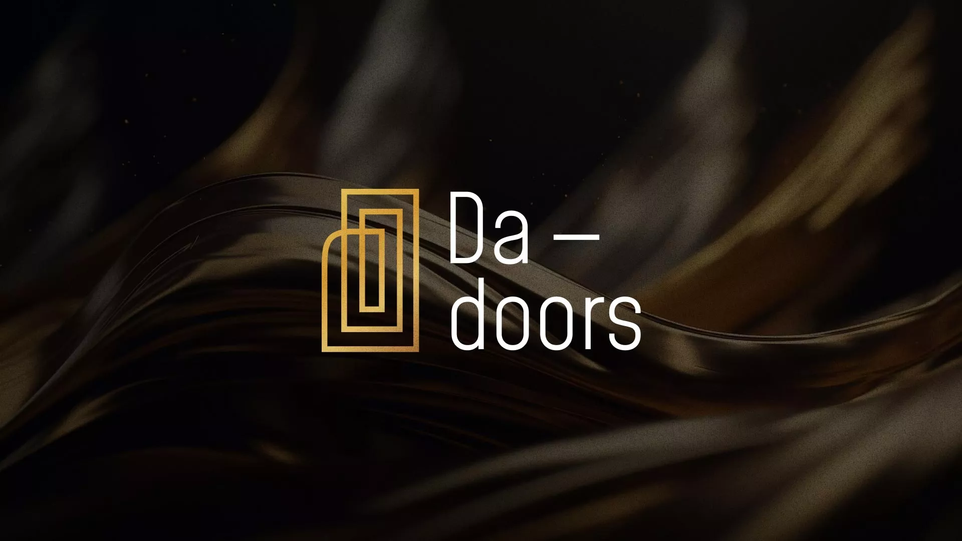 Разработка логотипа для компании «DA-DOORS» в Товарково